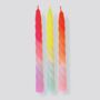 Twisted Handmade Ombre Candles, thumbnail 3 of 8