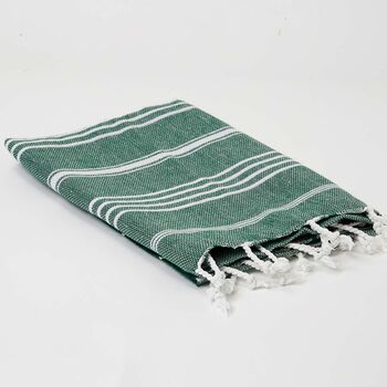 Striped Cotton Hand Towels And Tea Towels, 7 of 7