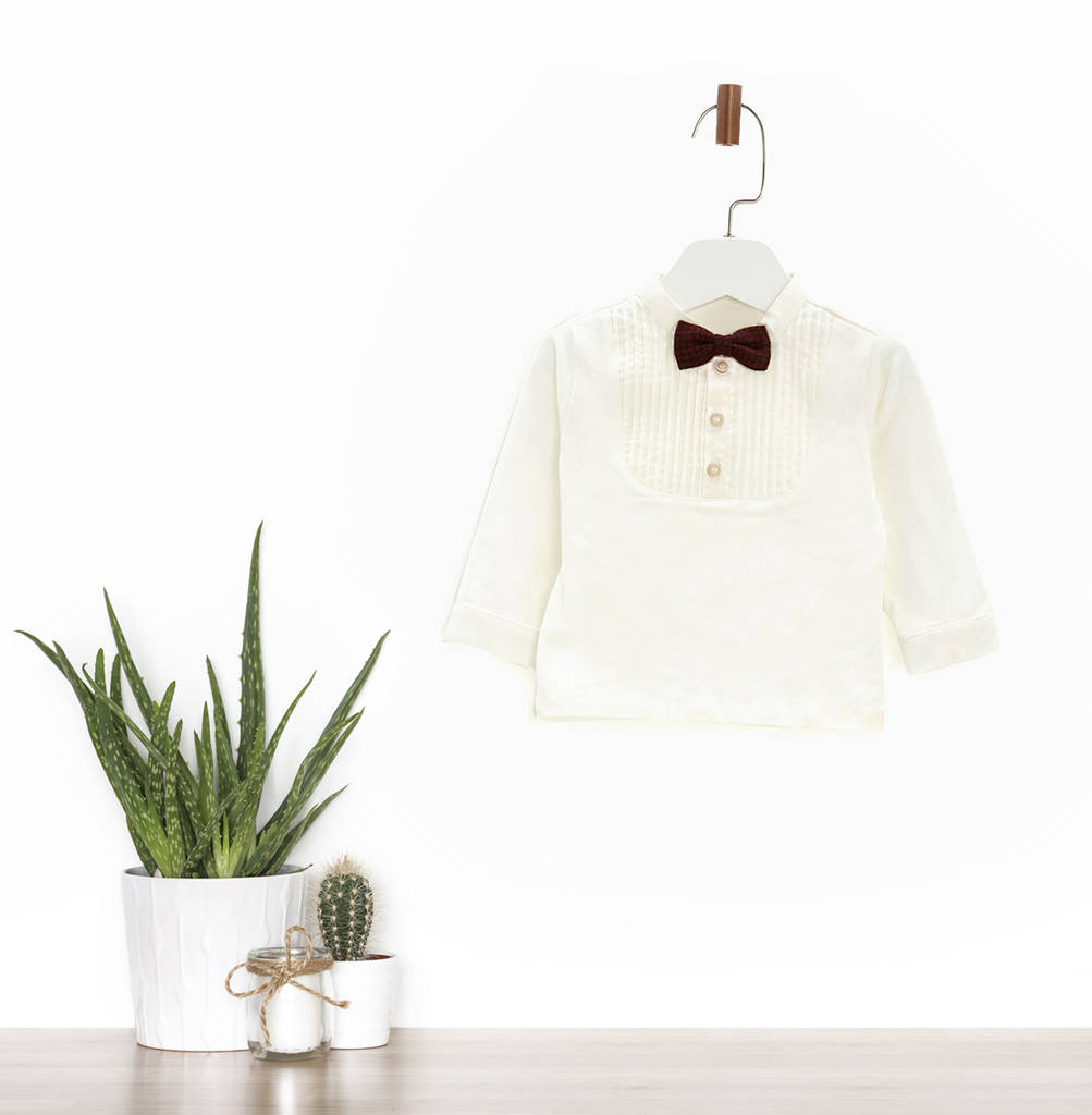 Special Occasion Shirt With Bowtie, 1 of 2