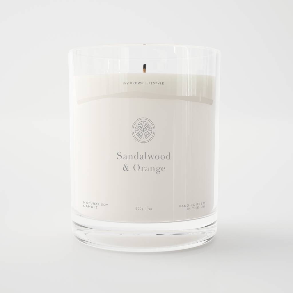 Organic Soy Wax Candles By Ivy Brown