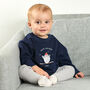 Personalised Cotton Owl Family Child Christmas Jumper, thumbnail 3 of 6