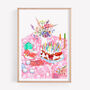 Birthday Tea Party Art Print, thumbnail 2 of 3