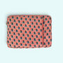 Laptop Or iPad Case | Various Prints Available In Cotton Block Print Quilted Fabrics, thumbnail 10 of 12