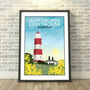Happisburgh Lighthouse, Norfolk Print, thumbnail 1 of 5