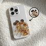 Custom Watercolour Portrait Phone Case, thumbnail 3 of 7