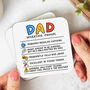 Dad Operating Manual Mug, thumbnail 3 of 6