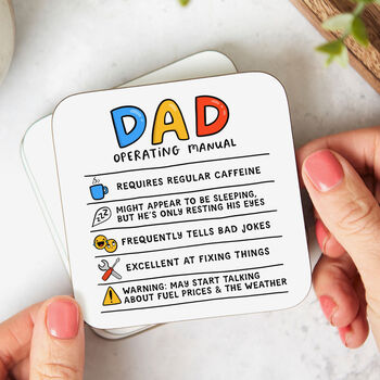 Dad Operating Manual Mug, 3 of 6