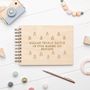 Personalised Scandi Christening Guest Book, thumbnail 2 of 8
