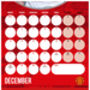 Official Manchester United 2026 Personalised Calendar, thumbnail 4 of 6
