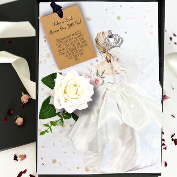 Today A Bride Always A Daughter Gift Boxed Wedding Card, 2 of 9