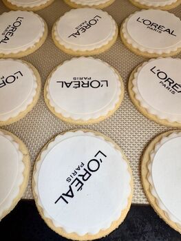 Printed Logo Biscuits For Business, 5 of 10