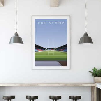 The Stoop Harlequins Rugby Poster, 4 of 8