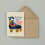 Love The Way You Roll Greetings Card, thumbnail 3 of 5