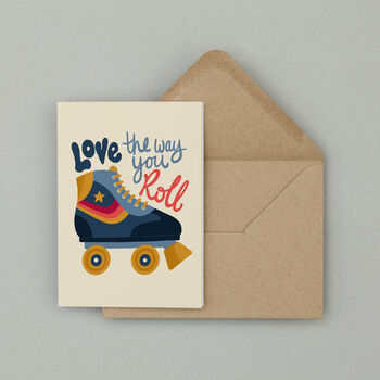 Love The Way You Roll Greetings Card, 3 of 5