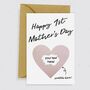 Happy 1st Mother's Day Scratch Card / Rose Gold, thumbnail 1 of 2