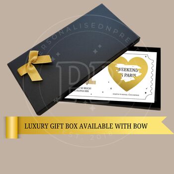 Personalised 40th Birthday Scratch Card, Surprise Gift Reveal, 7 of 9