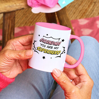 Grandma You Are My Superhero Mug, 3 of 8