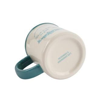 'Teach A Man To Fish…' Stoneware Mug In Gift Box | Camping | Homeware | Kitchenware, 4 of 4