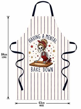 Having A Mental Bake Down Apron, 3 of 4