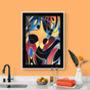 Abstract Art, Geometric Print, Picasso Inspired, thumbnail 6 of 12