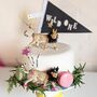 Personalised Cheetah Party Animal Cake Toppers, thumbnail 10 of 10
