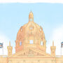 Harrods Store London Fine Art Print, thumbnail 3 of 5