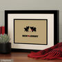 Personalised Papillon Print For One Or Two Dogs, thumbnail 10 of 11