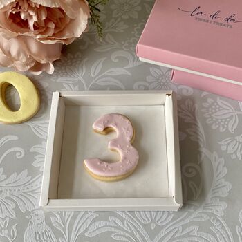 Milestone Personalised Letterbox Vanilla Cookie, 5 of 12