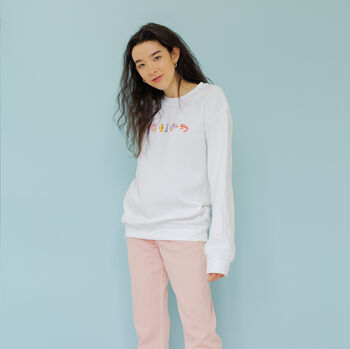 Seafood Medley Embroidered Sweatshirt, 7 of 9