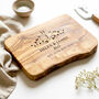 Personalised Cutting Board Wedding Gift, thumbnail 1 of 9