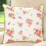 Helmsley Blush Large Floral Scatter Cushion, thumbnail 1 of 3