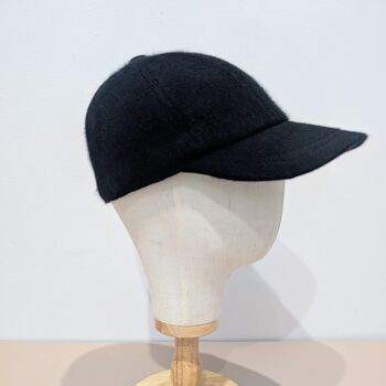 Unisex Pure Cashmere Baseball Cap, 2 of 12