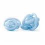 Clear Handblown Glass Knot Sculpture Set Of Two, thumbnail 8 of 12