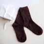 Fuzzy Knitted Cosy Bed Socks, thumbnail 6 of 10