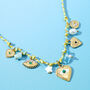 Sunset Club Multi Charm Necklace, thumbnail 6 of 12