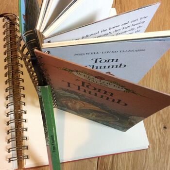 'Tom Thumb' Upcycled Notebook, 2 of 4