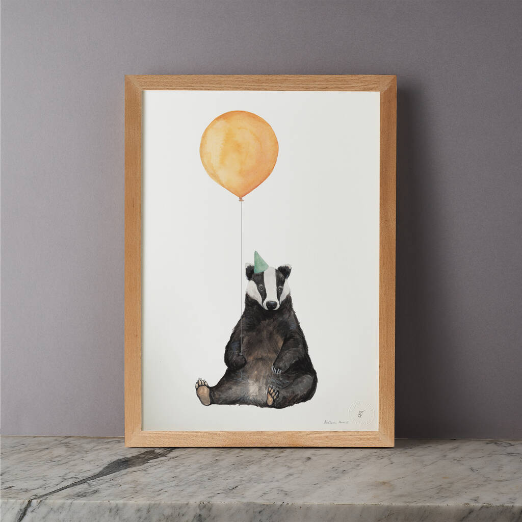 'Balloon Animal' Nursery Prints, 1 of 10