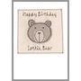 Personalised Bear 1st Or Any Birthday Card For Girl, thumbnail 9 of 11