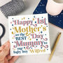 Personalised Mummy And Baby's First Mother's Day Card, thumbnail 1 of 8