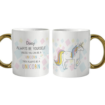 Personalised Always Be A Unicorn Mug, 2 of 2