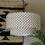 Ella Floral Tiered Drum Lampshade, thumbnail 3 of 4