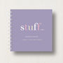 Personalised 'Stuff' To Do Small Notebook, thumbnail 8 of 10