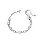 Adjustable Sterling Silver Pebble Chain Bracelet, thumbnail 4 of 8