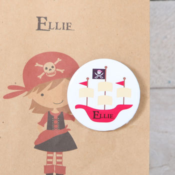 Personalised Pirate Party Bag, 6 of 6