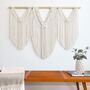 Wall Hanging Woven Macrame Tapestry, thumbnail 1 of 6