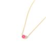 Gold Plated Neon Enamel Necklaces, thumbnail 6 of 7