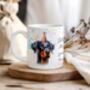 Personalised Doberman Birthday Congratulations Party Mug B, thumbnail 1 of 2