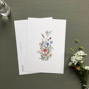 Make A Meadow Wildflowers Postcard Set, 2 of 4
