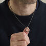 Personalised Men's Open Flow Pendant Necklace, thumbnail 2 of 6