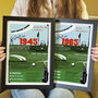 Birthday Gift Print For Golfer Personalised For Birth Year, thumbnail 9 of 10